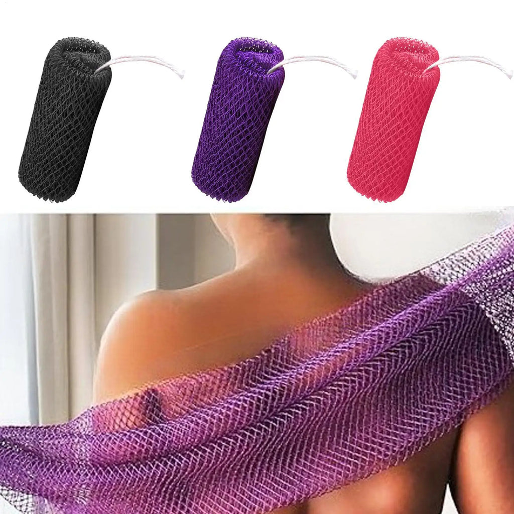 African Net Exfoliating Bath Sponge – Body Scrub for Smooth Skin