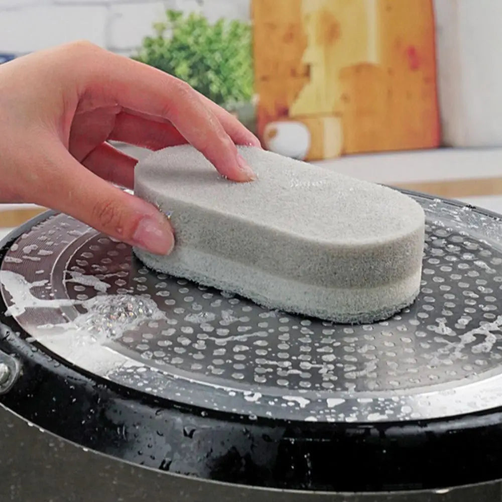 1/2/3Pcs Three-Layers Dishwashing Sponge Decontamination Double-Sided Cleaning Rag Household Cleaning Tools Thick Scouring Pad Oasis Select