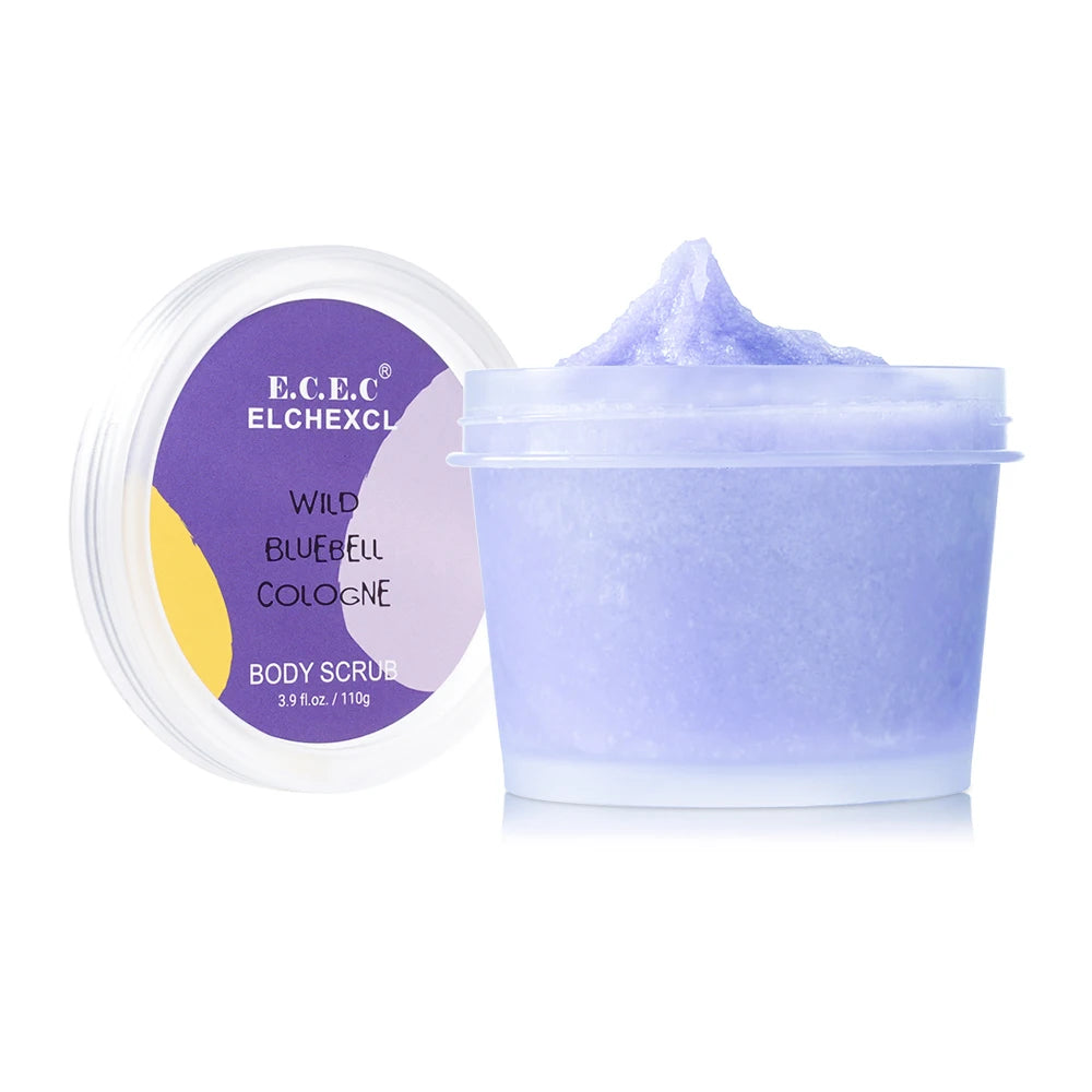 Amino Acid Blue Body Scrub, Exfoliating & Hydrating Sugar Scrub Smooth Skin, Body Exfoliator For All Skin Types, Self Care Gifts Oasis Select Blue