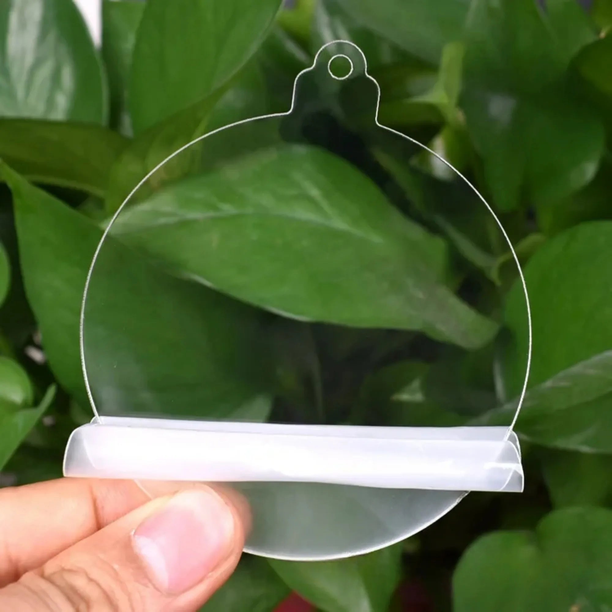 20/10/5pcs Acrylic Discs Christmas Tree Hanging Ornament DIY Blank Circle Xmas New Year Decor for Home Clear Bauble Ball Crafts Oasis Select 75x1.5mm 20pcs