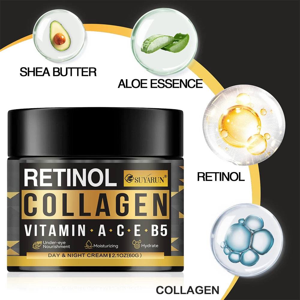 SUYARUN Retinol Moisturizing Cream | Aloe Vera & Vitamin E Retinol Face Cream Oasis Select