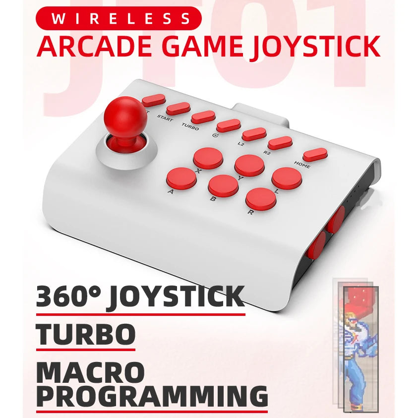 AyeBeau Arcade Bluetooth Gamepad – Switch PS4 PS3 PC iOS Android