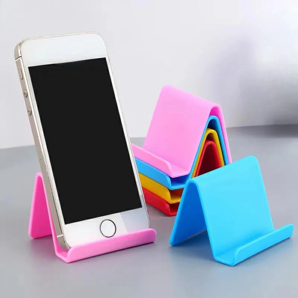 2pcs Phone Holder Stand Mobile Smartphone Support Tablet Stand Desk Cell Phone Holder Stand Portable Mobile Holder for iPhone Oasis Select