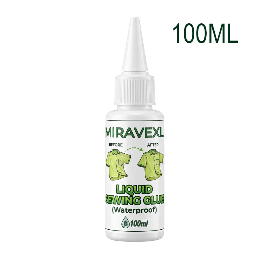 Waterproof Fabric Glue for Clothes Sofa Canvas Repair Strong Adhesive Liquid Glue for Textile Denim Leather DIY Craft Sealing Oasis Select 100ml