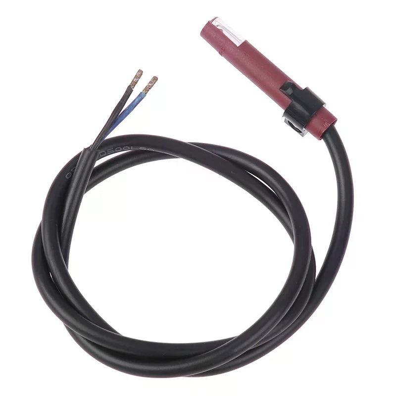 Ordinary QRB1 Flame Detector Photosensitive Electric Eye Burner Detection Photoresistor Red QRB1 Photocell For Burner Waste Oil Oasis Select