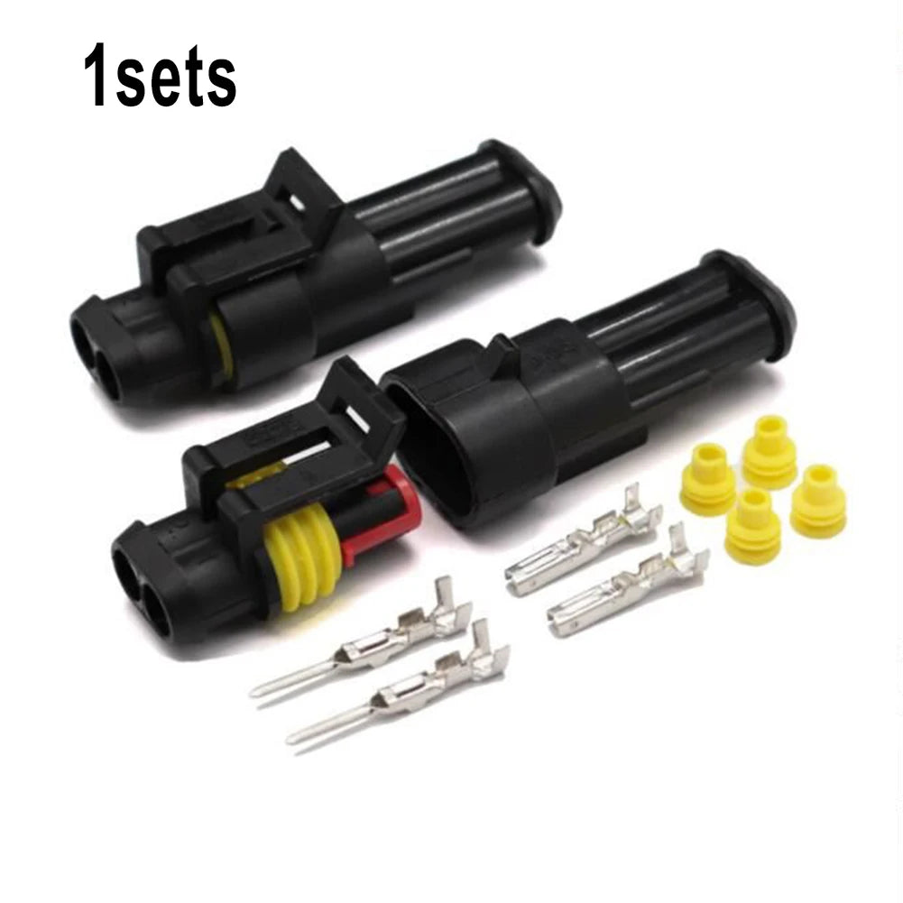 IP67 Waterproof Connector Plug 1–6 Pin | Car, Boat & Auto Wire Waterproof Wire Connector Oasis Select 2pin