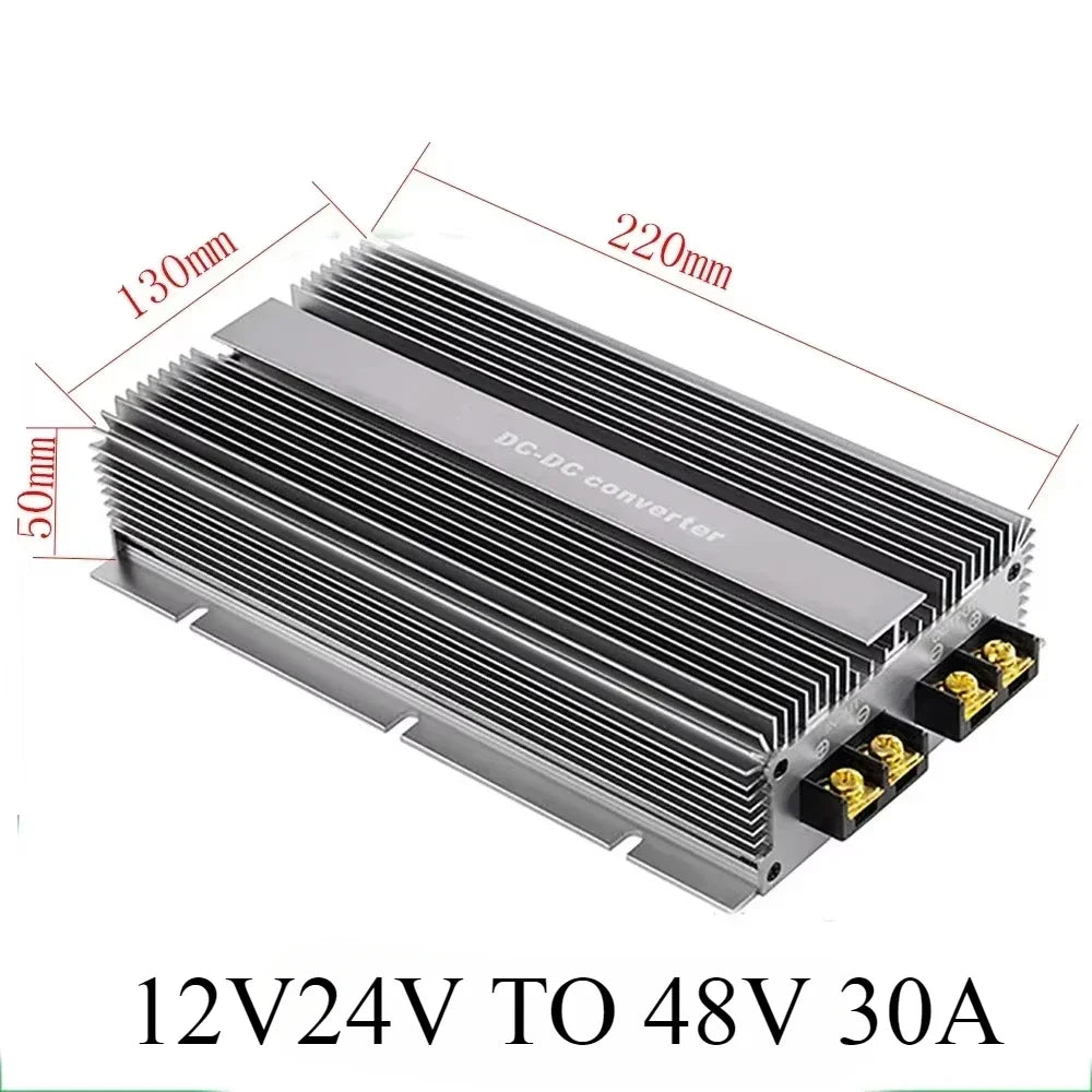 12 Volt to 48 Volt Voltage Regulator 20A-40A 12V24V to 48V Step Up Power DC-DC Boost Converter for Electric cars Oasis Select 12V24V TO 48V 30A