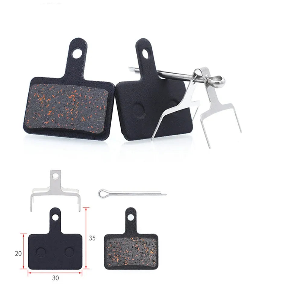 Bicycle E-Scooter Metal+Resin Sintered Disc Brake Pads For SHIMAN0/M355/M515 Etc Cycling Bike Disc Brake Pad Parts Oasis Select
