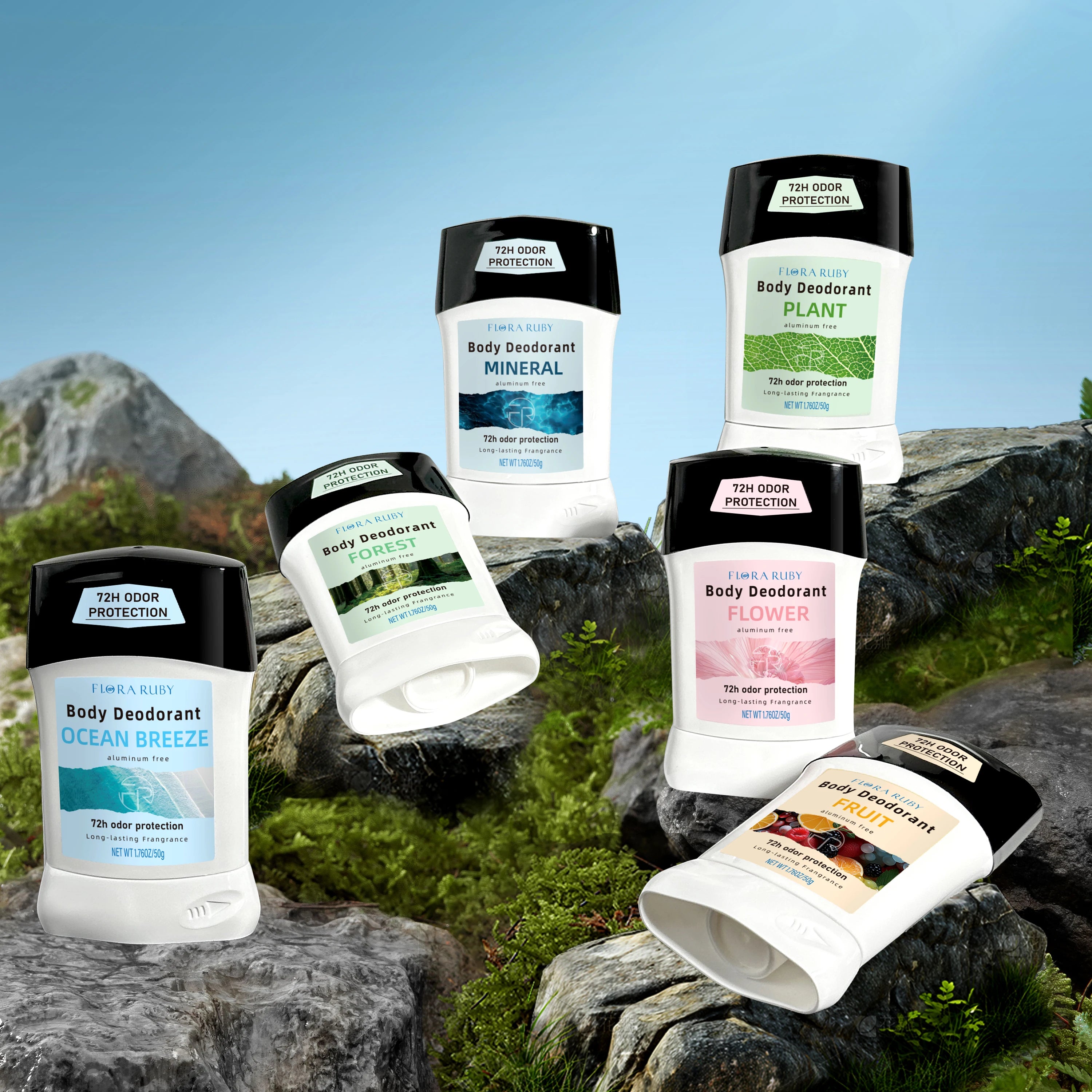 Men's Deodorant Stick, Sweat Resistant, Long-Lasting, Dry, Fragrant, Removes Underarm Odor, Refreshing Stick Oasis Select