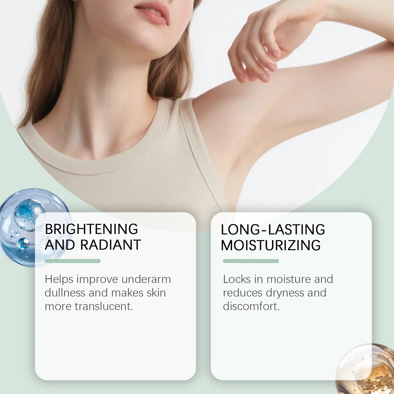 Jaysuing Niacinamide Underarm Brightening Cream 30g Brightening Body Cream Oasis Select