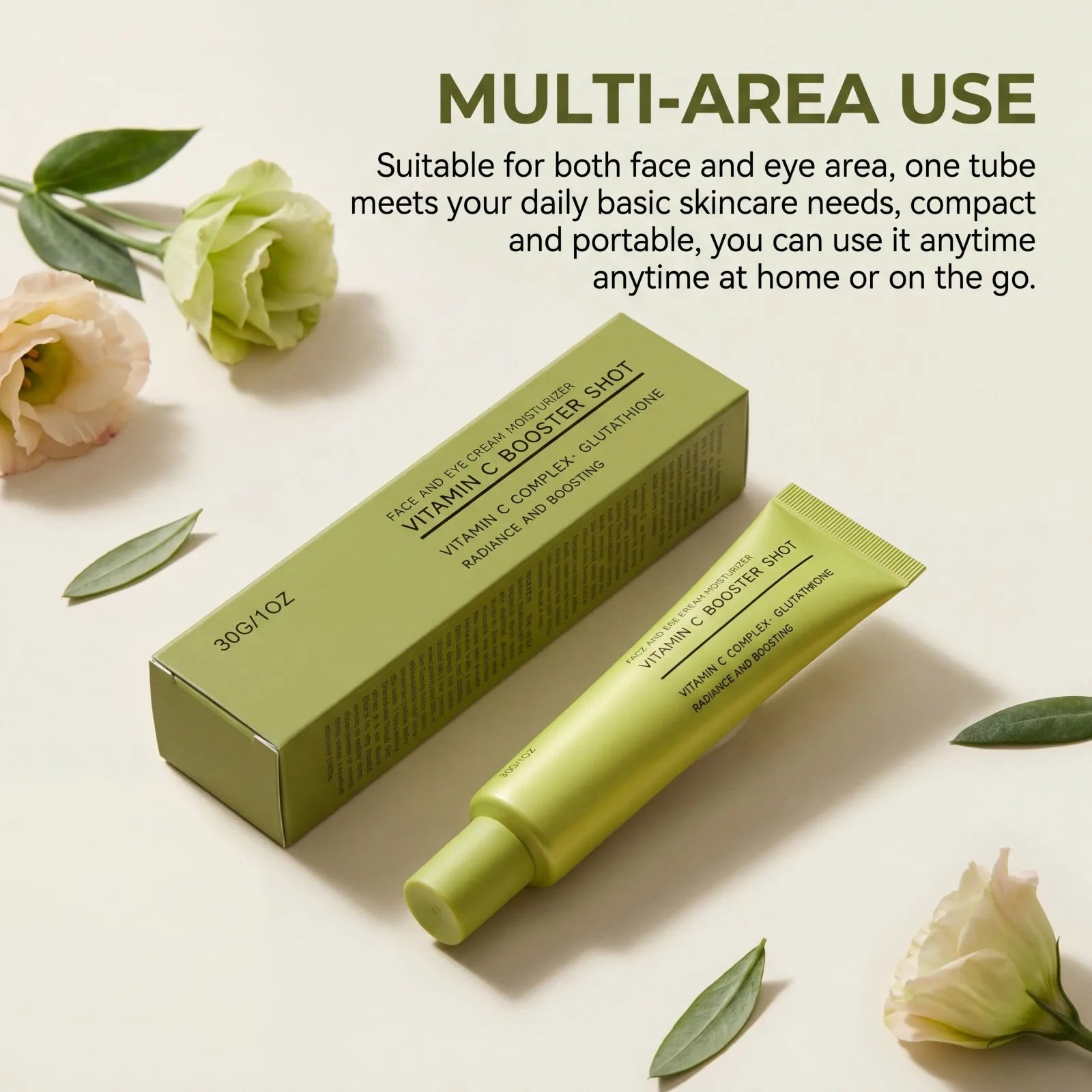 30g Niacinamide Moisturizing Cream Vitamin C Booster Shot Face Eye Cream Brightening Hydrating Smoothing Improves Fine Lines Oasis Select