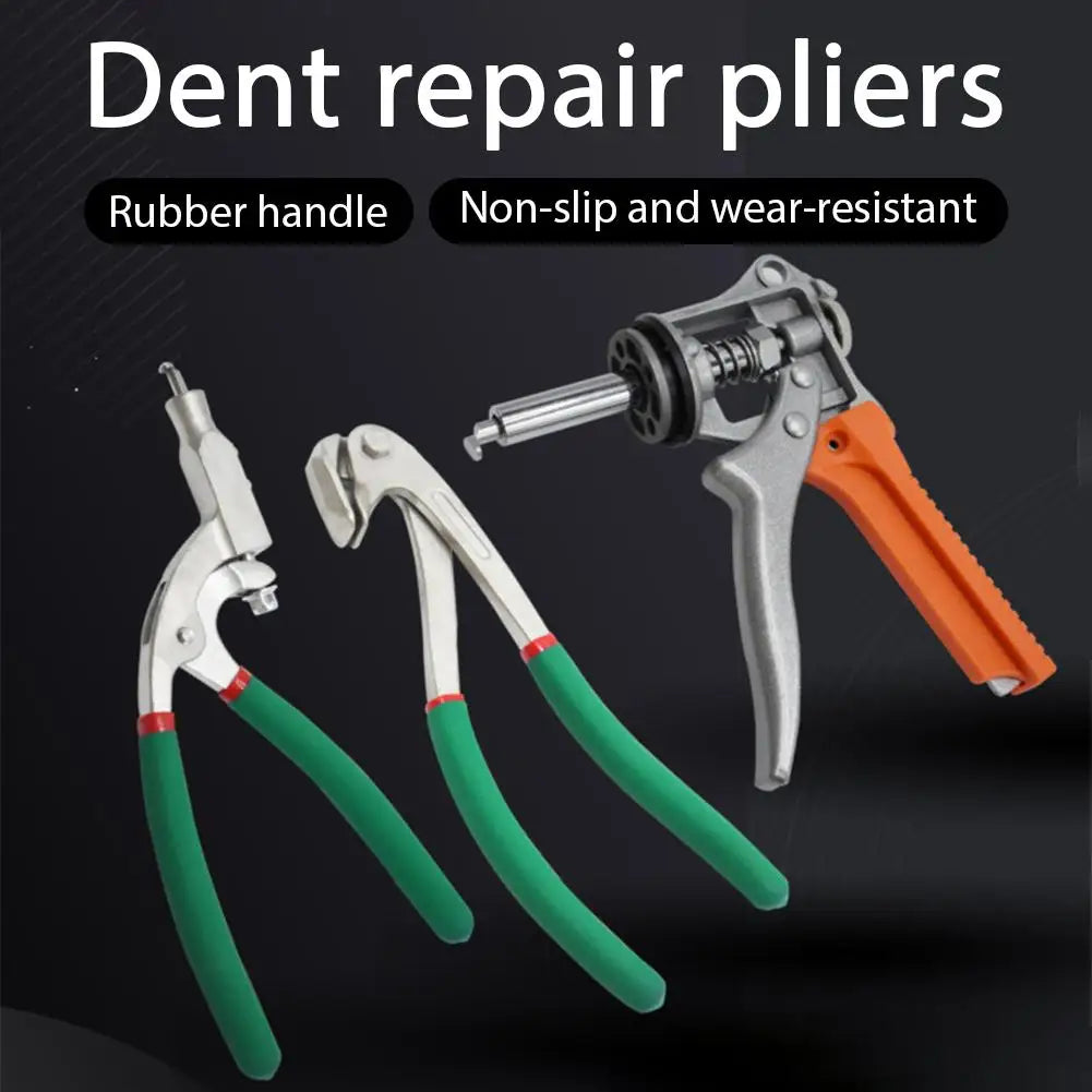 Car Fender Edge Repair Tool Paintless Dent Repair Kit Autobody Repair Tools Car Edge Trimming Pliers Flat Hole Caliper Tool Clip Oasis Select