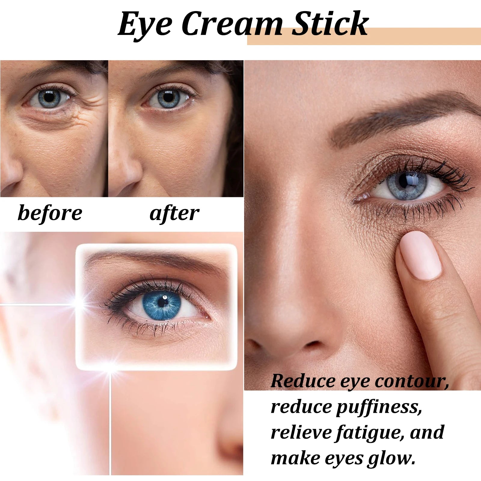 Hoygi Snail Eye Cream Stick – Brightening & Moisturizing Eye Cream Stick Oasis Select