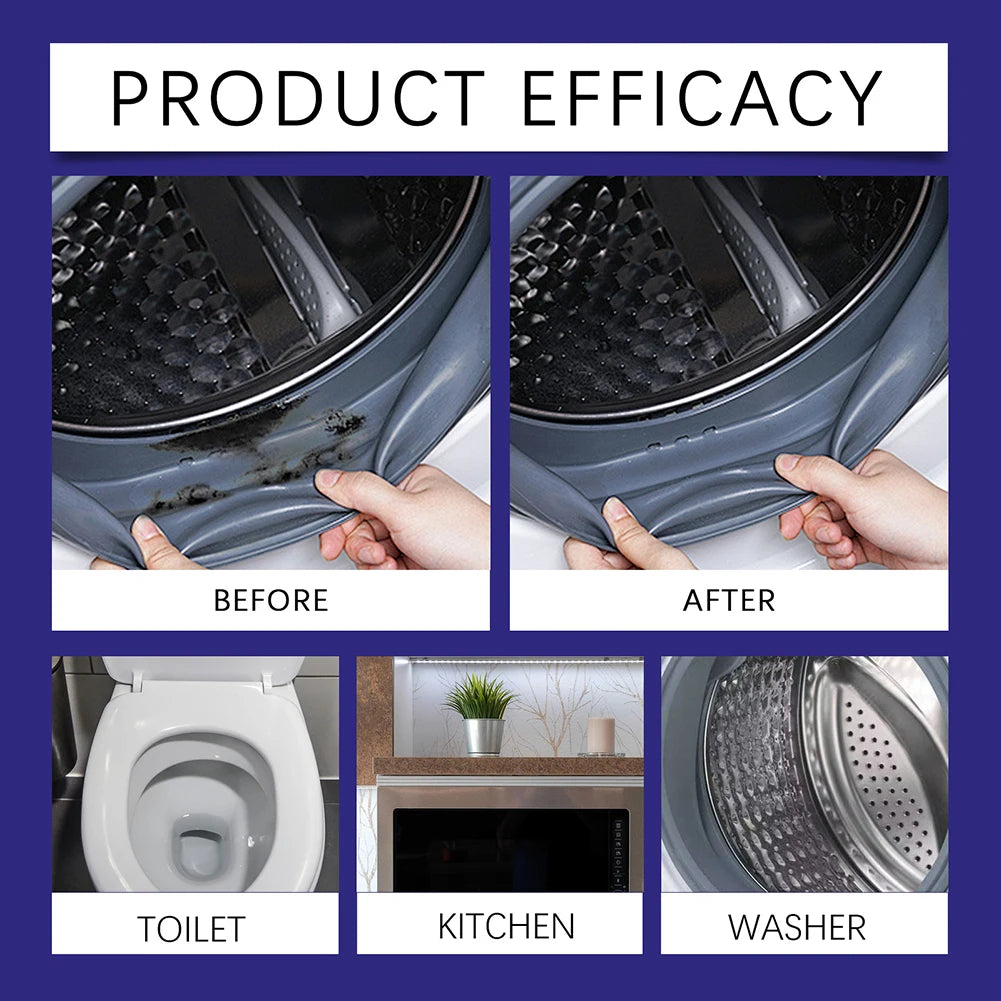 Grout Cleaner Gel for Tiles, Bathroom & Kitchen With Brush