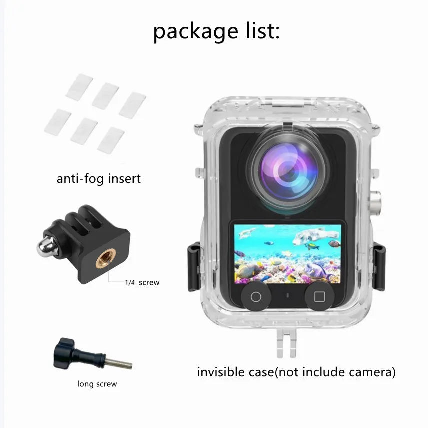 DJI Osmo 360 Accessories Kit – Cage, Glass & Mount