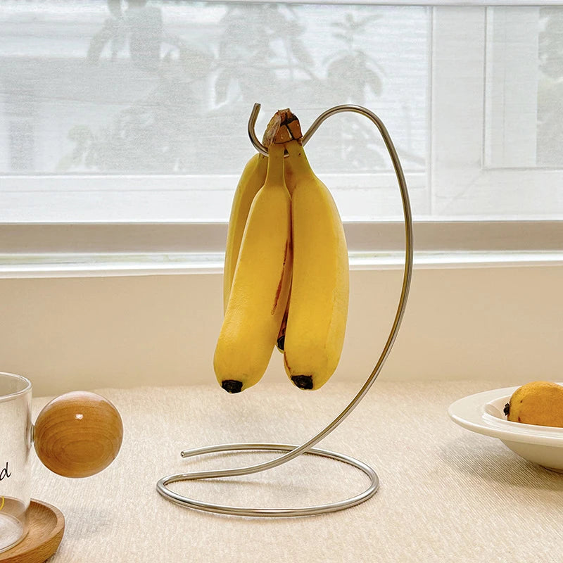 Hot Sale Banana Holder Stand - Cute Space Saving Rack Keeps Fruit Fresh for Kitchen Countertop, Must Have Kitchen Gadget Oasis Select