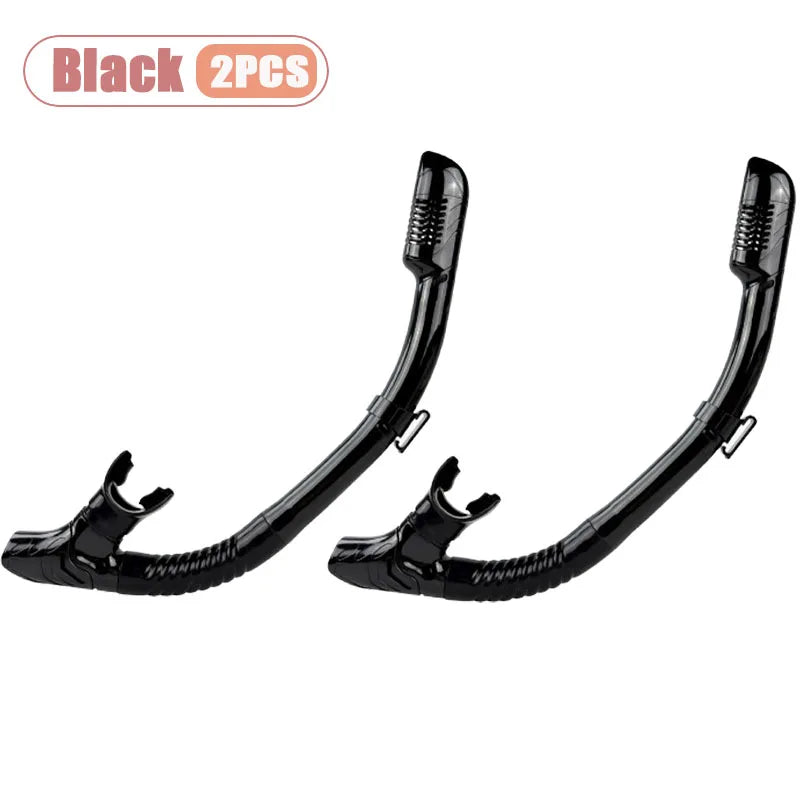 Dry Top Snorkel for Adults – Anti-Leak, Purge Valve & Soft Mouthpiece