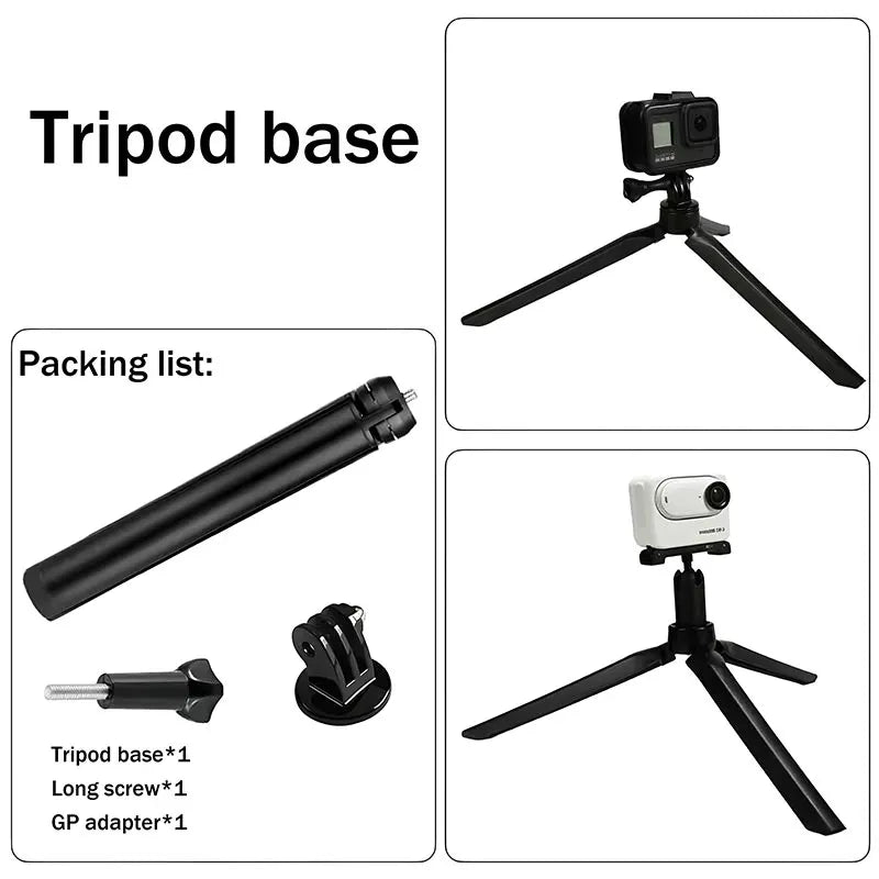 DJI Action 5 Pro/4/3 Accessories Kit – Case, Strap & More