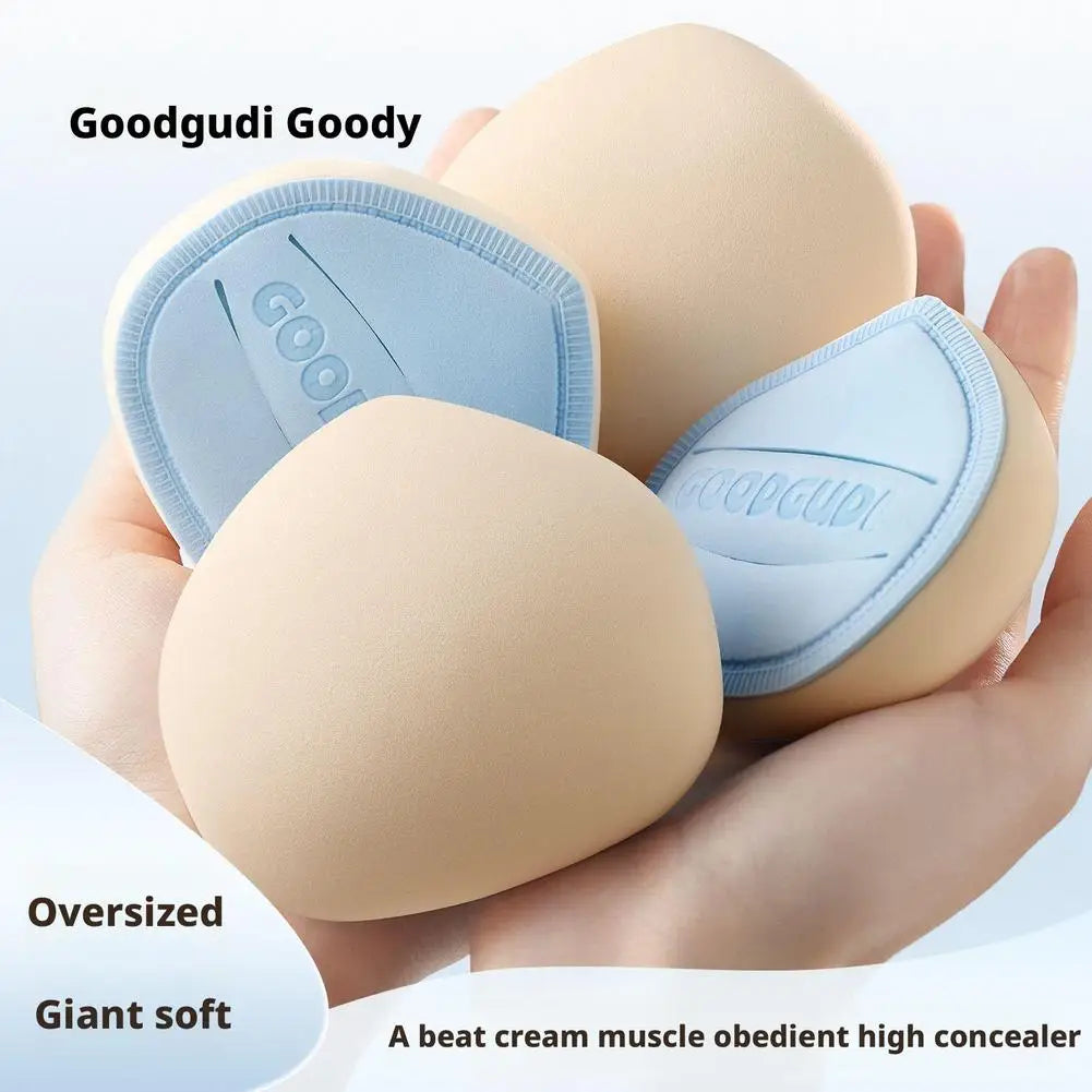 Air Cushion Cosmetic Puff Makeup Cotton Candy Sponge Soft Leather Clip Wet Dry Use Makeup Tool Oasis Select