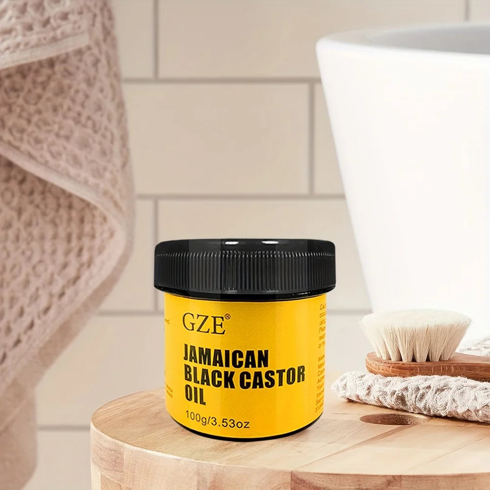 GZE Jamaican Black Castor Oil – Cold-Pressed Hair & Skin Oil