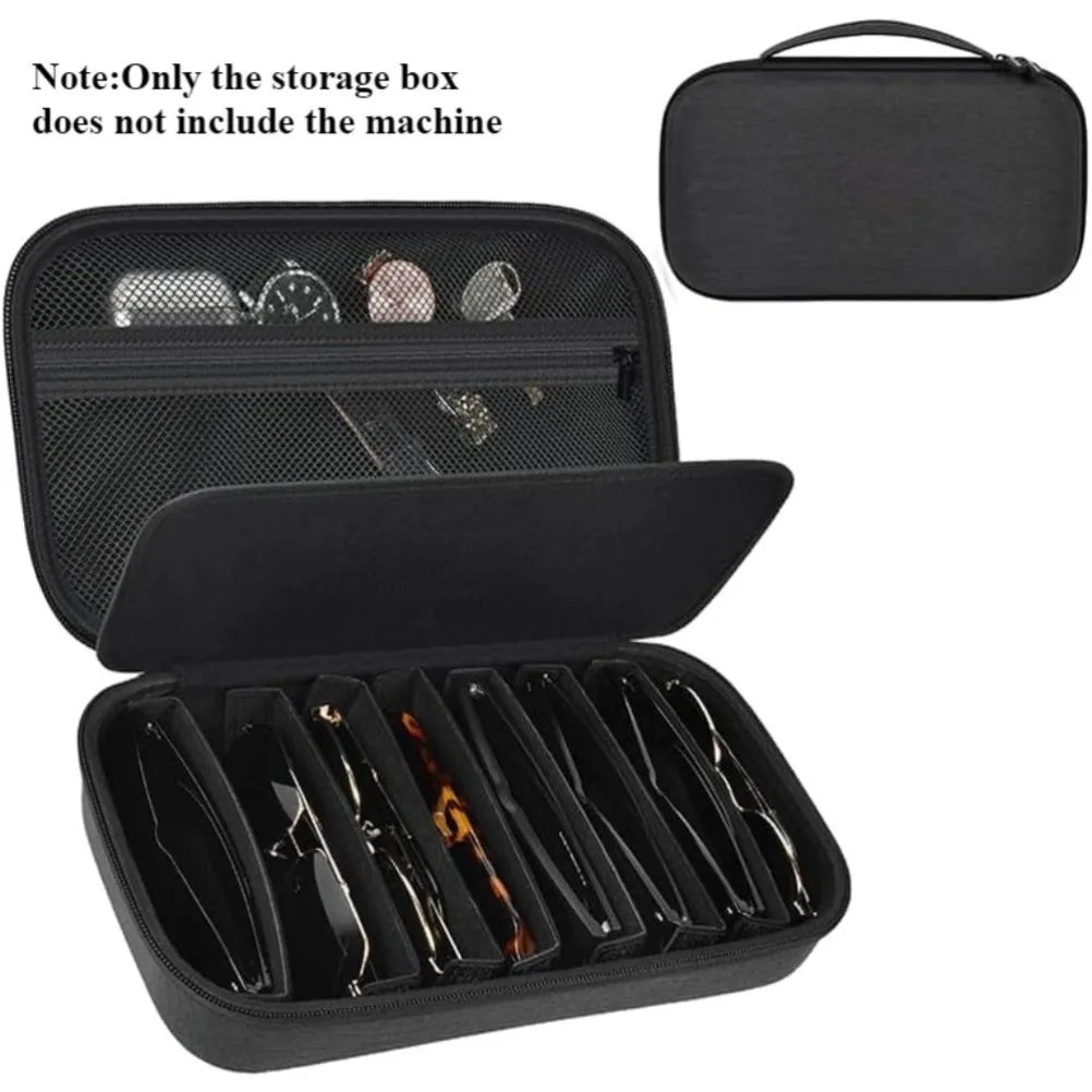 Travel Fashion Glasses Organizer Boxes Sunglasses Storage Box Glasses Fashionable Storage Holder for Men's Glasses & Cables Oasis Select