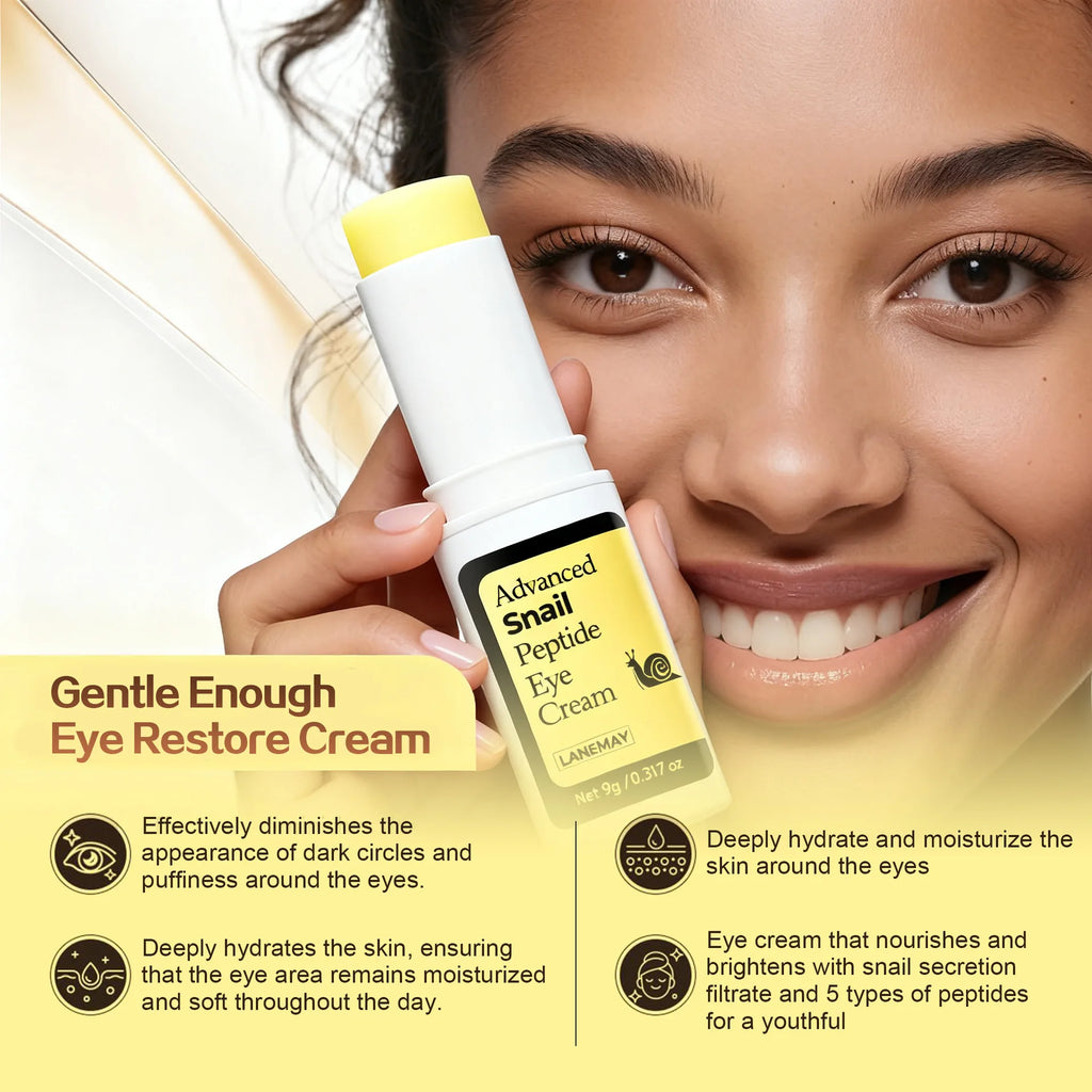 Lanemay Snail Eye Cream – Dark Circles & Puffiness Eye Cream Oasis Select