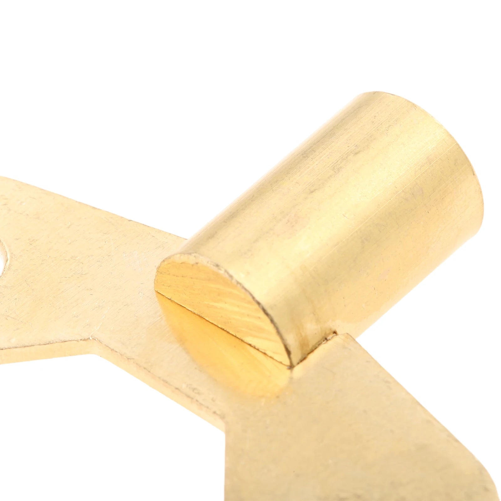 1Pc Brass Clock Type Faucet Key 7mm Square Spool Universal Water Tap Valve Switch Control Tool 32*48mm Oasis Select