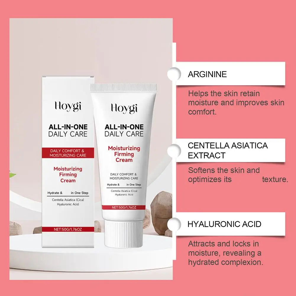 50ml Centella Moisturizing Cream Hyaluronic Acid Calming Shrink Pores Daily Nourishing Cream Strengthen Barrier Daily Skin Care Oasis Select