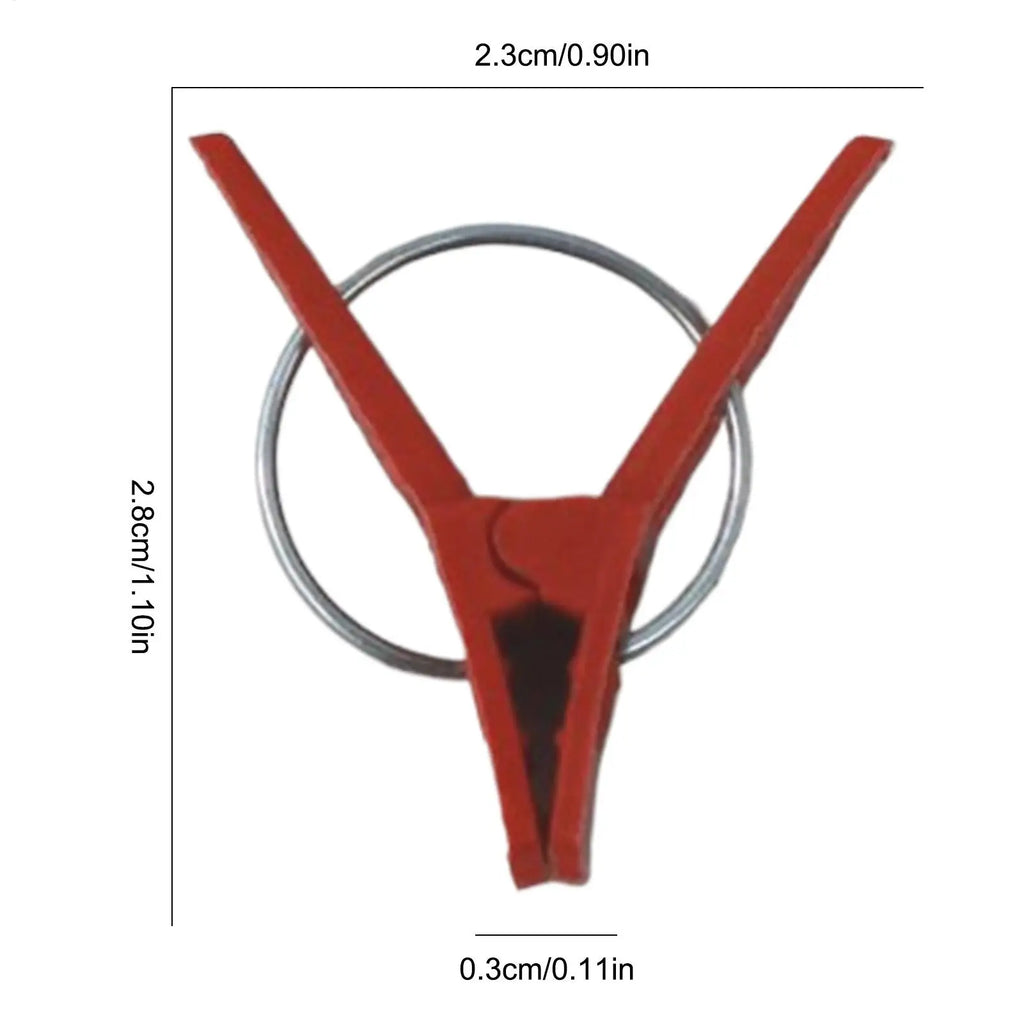 Plant Grafting Clips Pack Of 50 Plant Fixing Clamp Falt Mouth Climbing Supports Connects For Vegetable Vine Gardening Connector Oasis Select