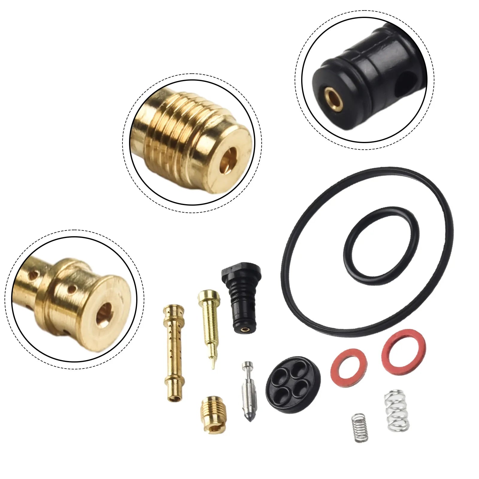 1set Carburetor For Carb Rebuild Kit For GX200 5.5HP 6.5HP 16010-ZE1-812 Rebuild Replacement Accessories Oasis Select