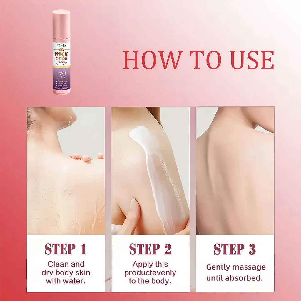 YCHZ Women's Intimate Deodorant Cream – Fresh Fragrance 20g