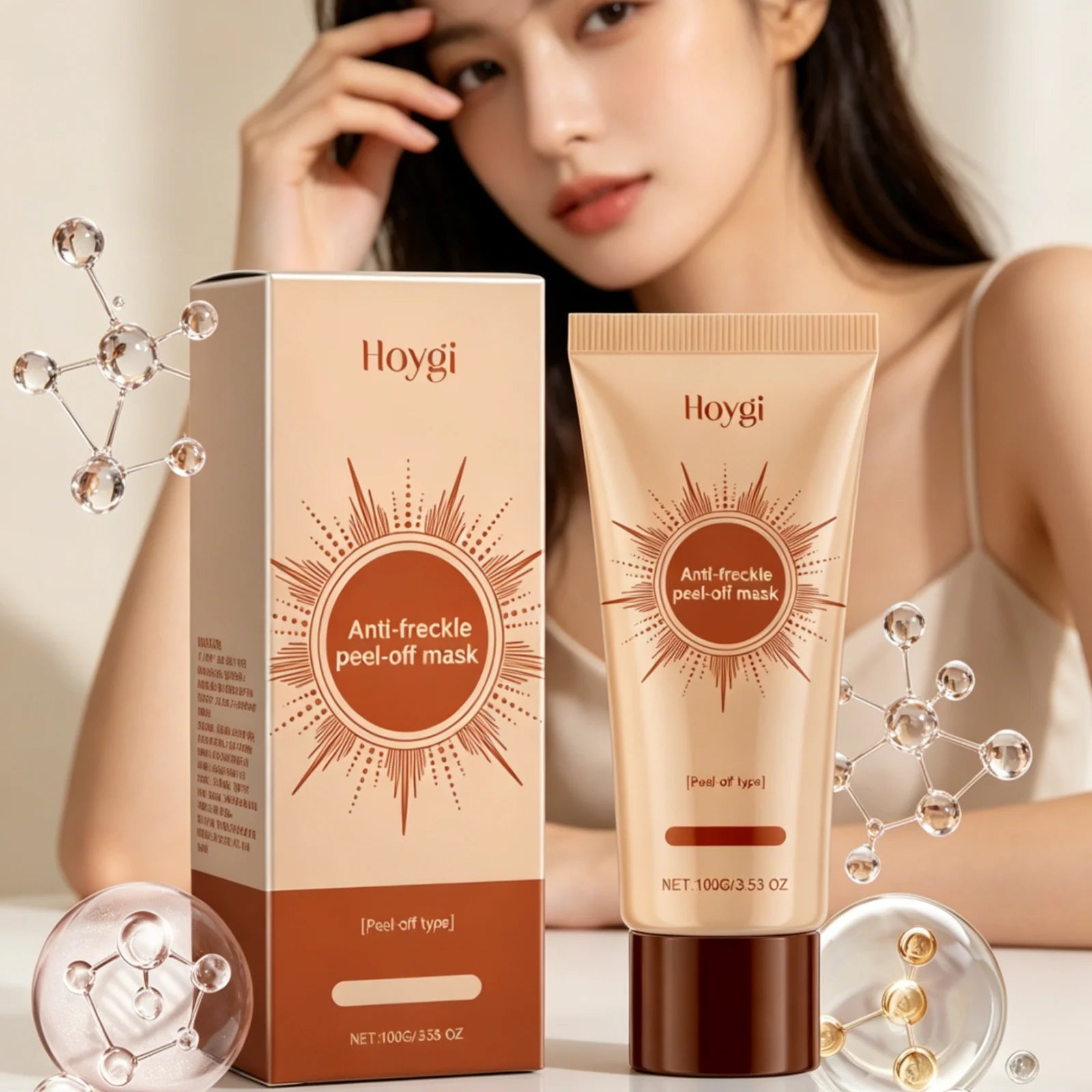 Hoygi Peel-Off Facial Mask – Brightening & Deep Exfoliating Peel-Off Face Mask Oasis Select