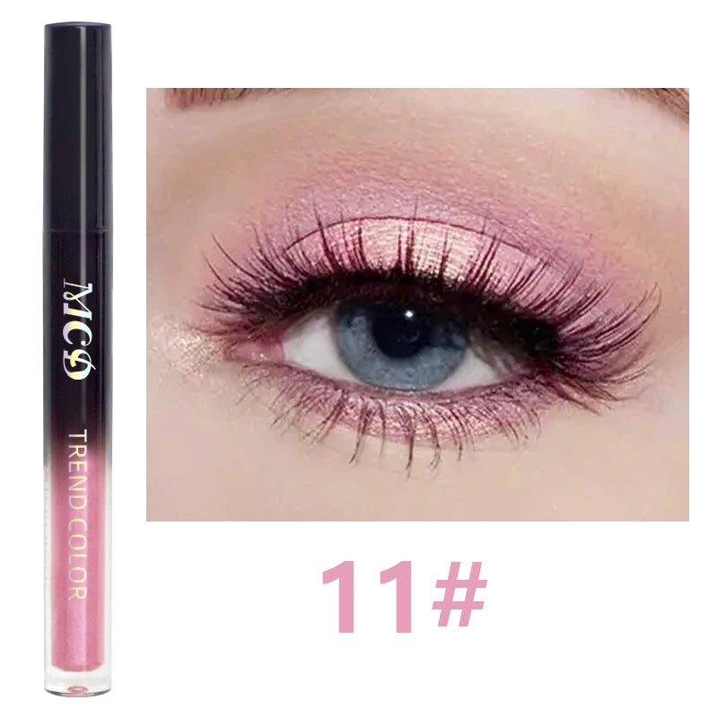 MCD 13-Shade Glitter Liquid Eyeshadow Palette – Waterproof