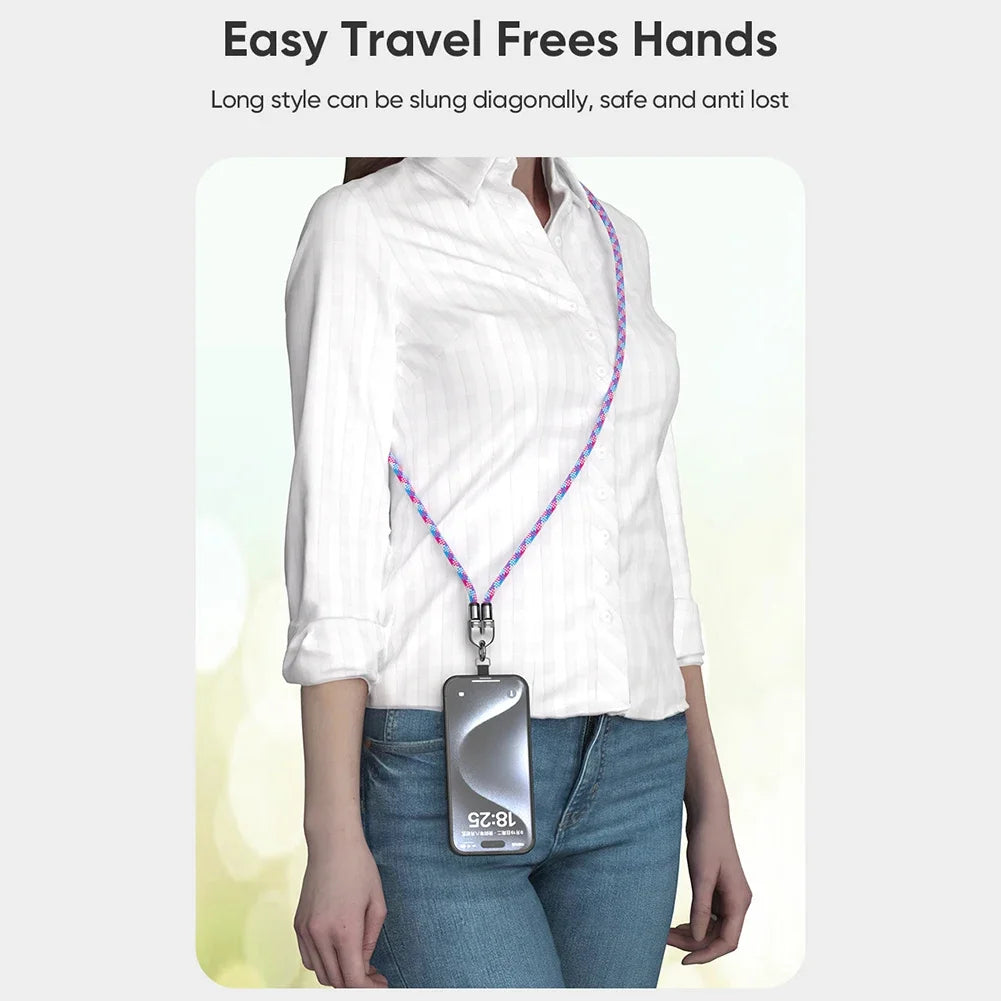 2-in-1 USB-C Lanyard & 240W Fast Charging Cable | PD Zinc Alloy