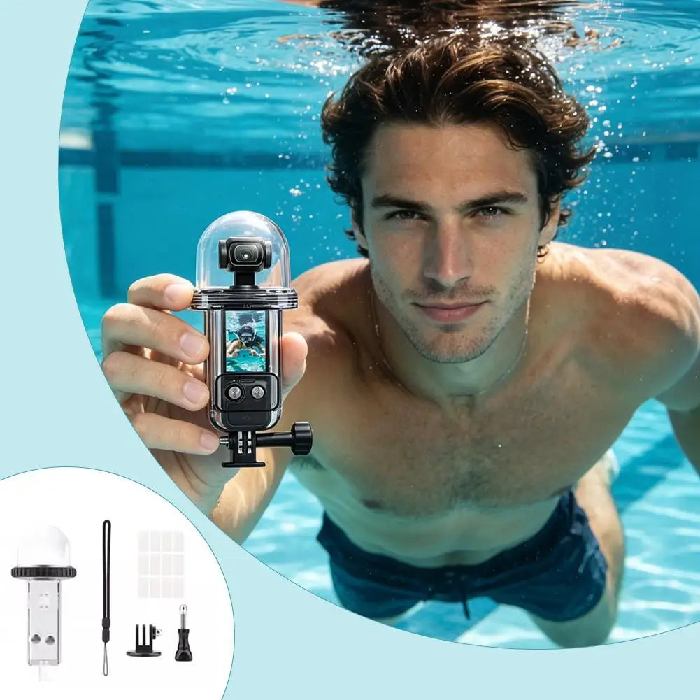 DJI Pocket 4 Waterproof Housing Case | 60M Diving Shell