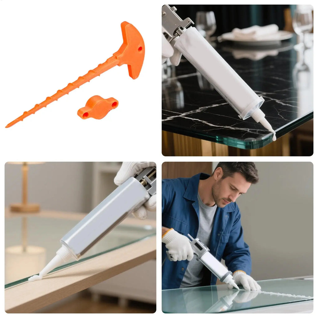 Caulking Tube Sealing Plugs Caulk Nozzle Tip Sealant Unclogger Applicator Lid for Glass Glue Foam Outdoor Adhesive Professional Oasis Select