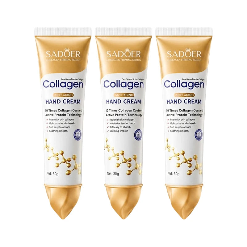 SADOER Collagen Hand Cream – Firming, Brightening & Hydrating