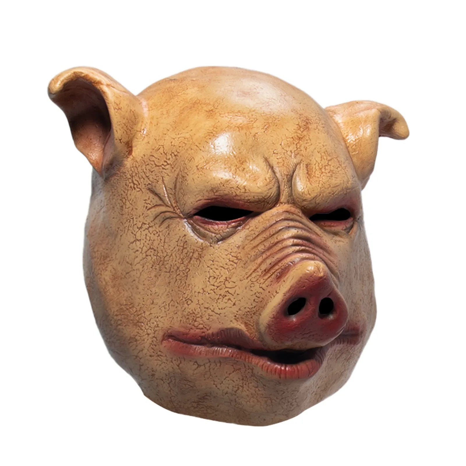 Halloween Scary Saw Pig Head Mask Cosplay Party Horrible Animal Masks Full Face Latex Mask Halloween Party Decoration Latex Prop Oasis Select B