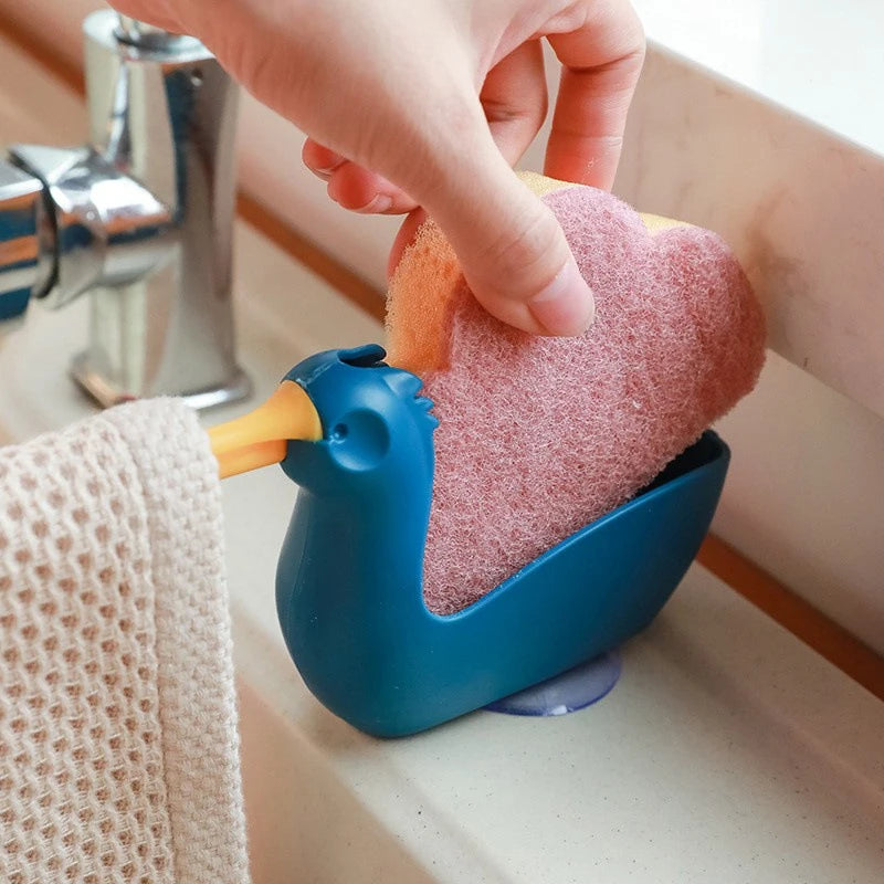 This Dishcloth Rack Is A Sink Drainer And Storage Rack Suitable For Kitchens And Bathrooms. It Can Store Sponges And Dishcloths Oasis Select