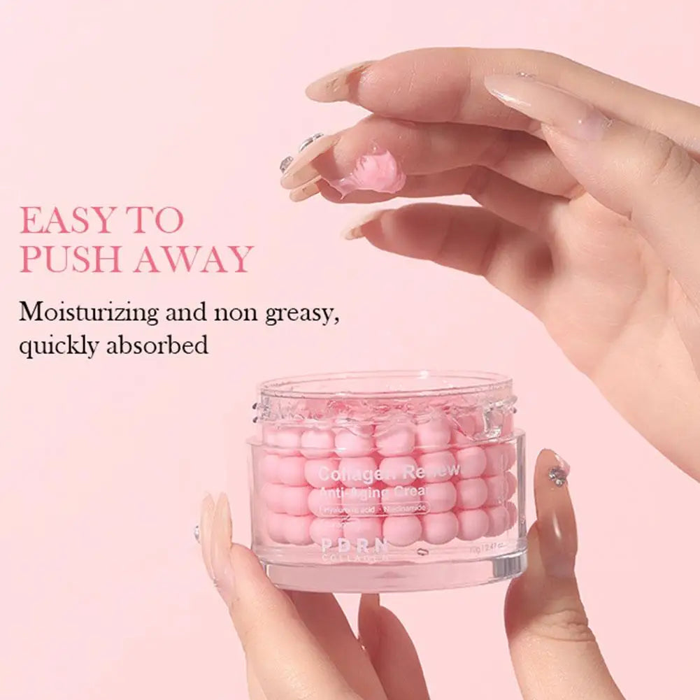 PDRN Pink Collagen Renewal Anti-Aging Cream Capsule Facial Cream Moisturizing Firming Enhance Skin Elasticity for All Skin Types Oasis Select
