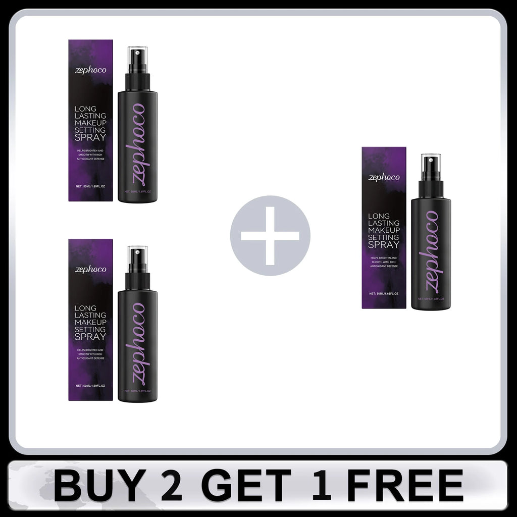 ZEPHOCO Waterproof Matte Makeup Setting Spray – Oil Control 50ml