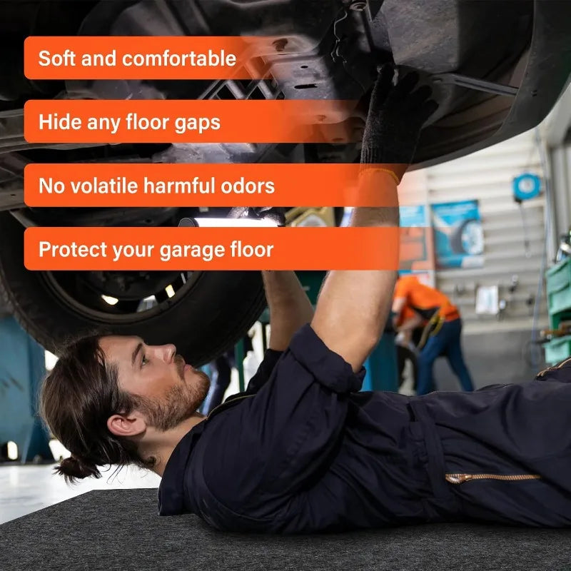 Oil Drip Mat Durable Reusable Washable Waterproof Back Garage Oil Spill Mat Prevent Oil Drain Pan Spills Under Car Oil Leak Mat Oasis Select