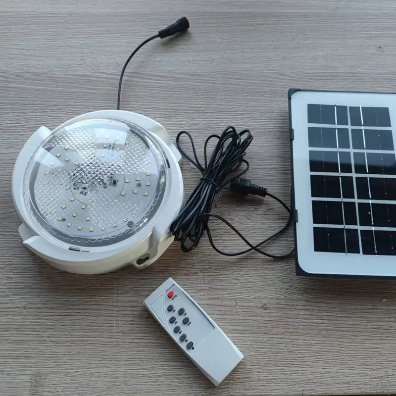 SHINEKNOT Solar LED Floodlight | IP65 Waterproof, Remote Control