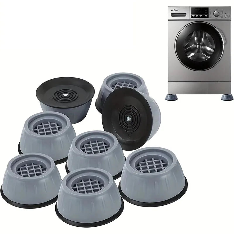 4/28Pcs Shockproof Washing Machine Pads - Anti-slip, shock-absorbing and noise-reducing pads for washing machine and dryer sup Oasis Select