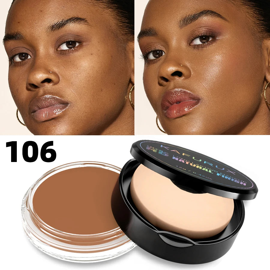 KAFURUX High Coverage Foundation Concealer Cream – 9 Shades