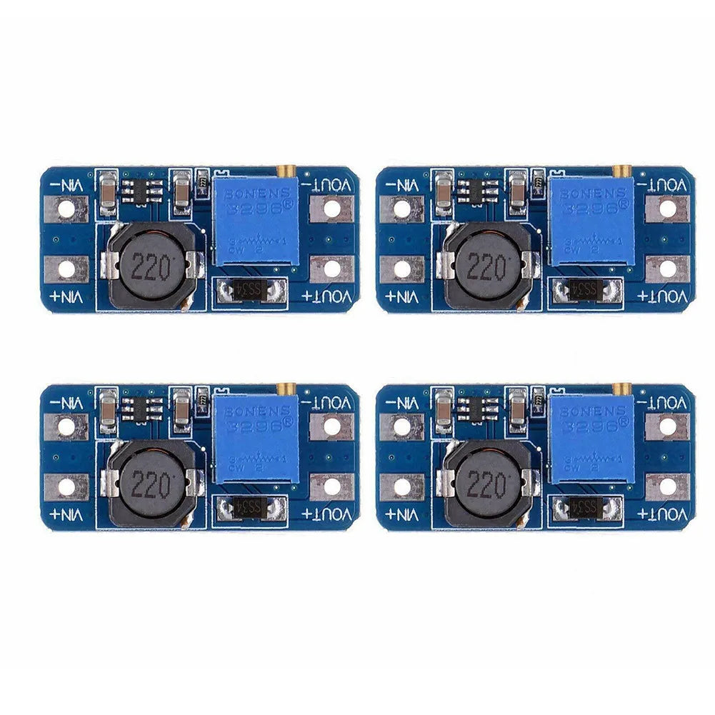 Energy Efficient 4pcs DC DC Step Up Converter Booster Power Supply Module Boost for Maximum Conversion Efficiency Oasis Select A