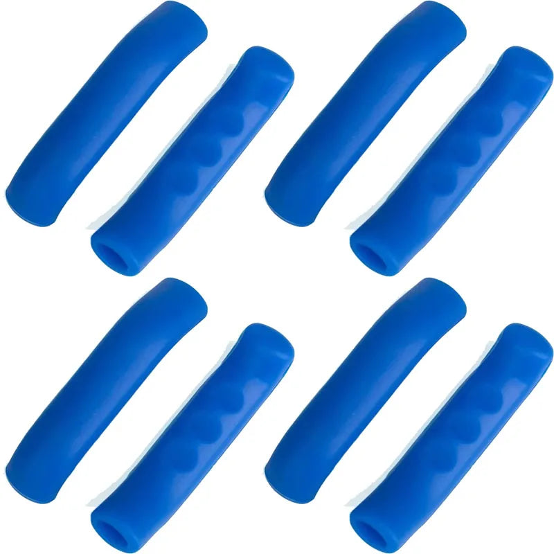 1 4Pairs Bike Brake Lever Protective Silicone Bicycle Grips Handle