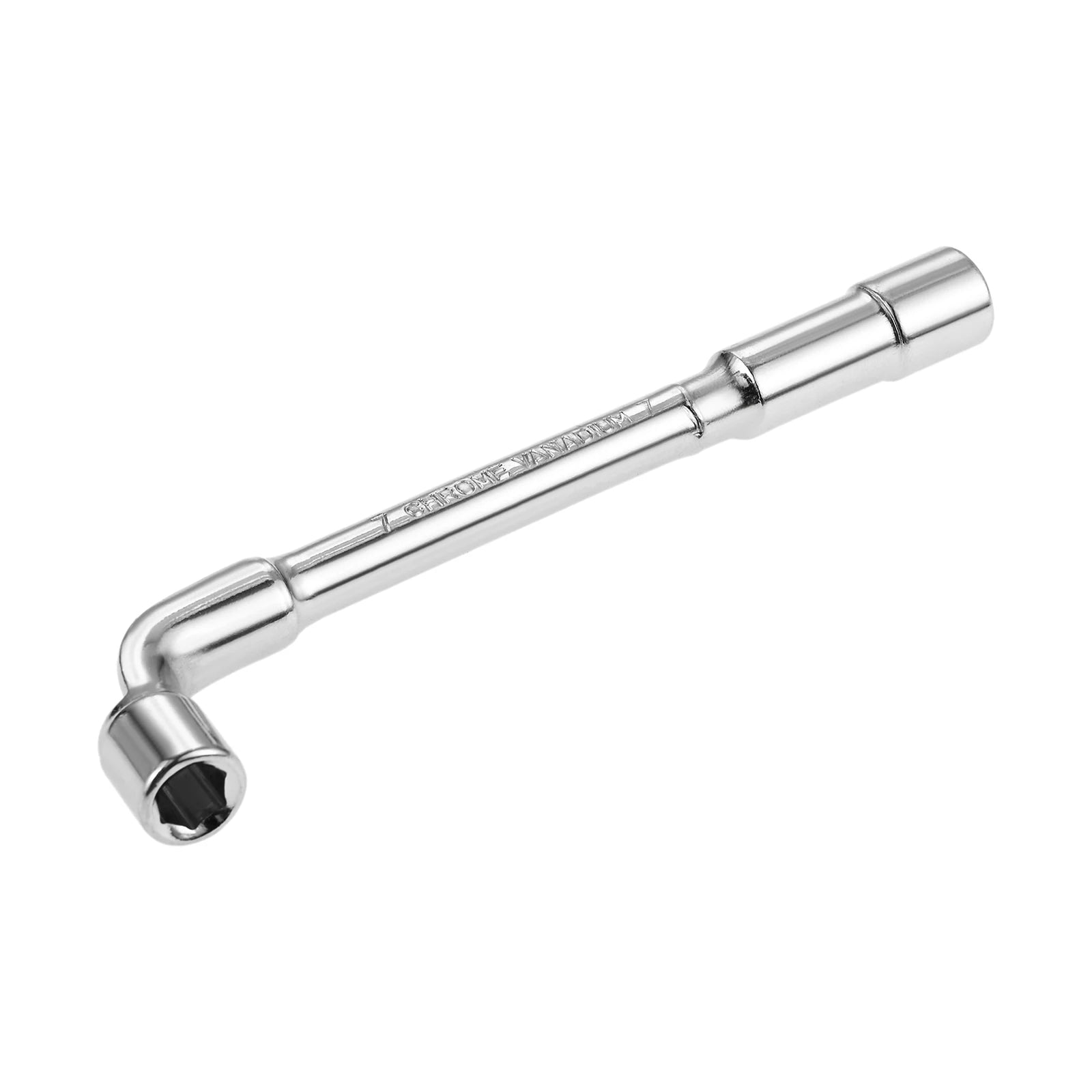 1Pc Metric L Shaped Angled Hex Socket Wrench Cr-V Chrome Plated Double Head Elbow Socket Tool for Automotive Mechanic Repair Oasis Select