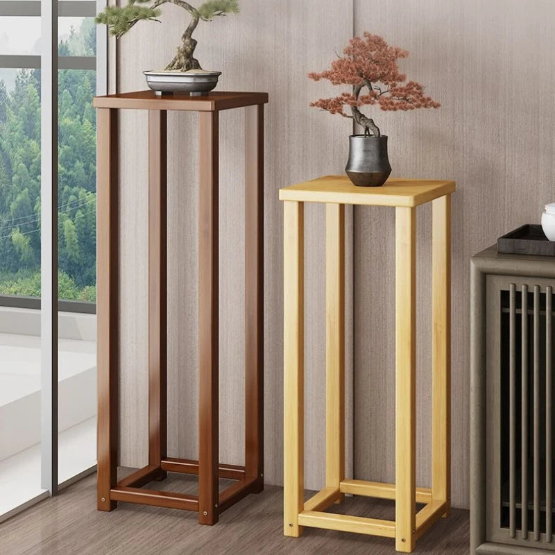 Flower stand Shelf Living room decorative ornament Flower table Solid wood multi-layer flower pot shelf Oasis Select