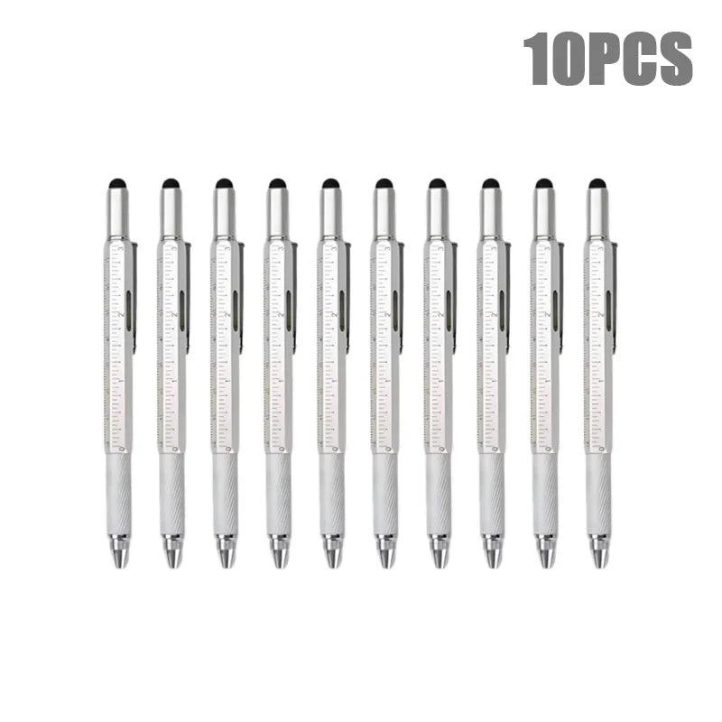 7-in-1 Stylus Pen | Screwdriver, Ruler, Level & Ballpoint